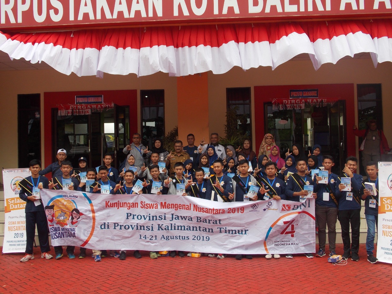 Disputakar Menerima Kunjungan Siswa Mengenal Nusantara